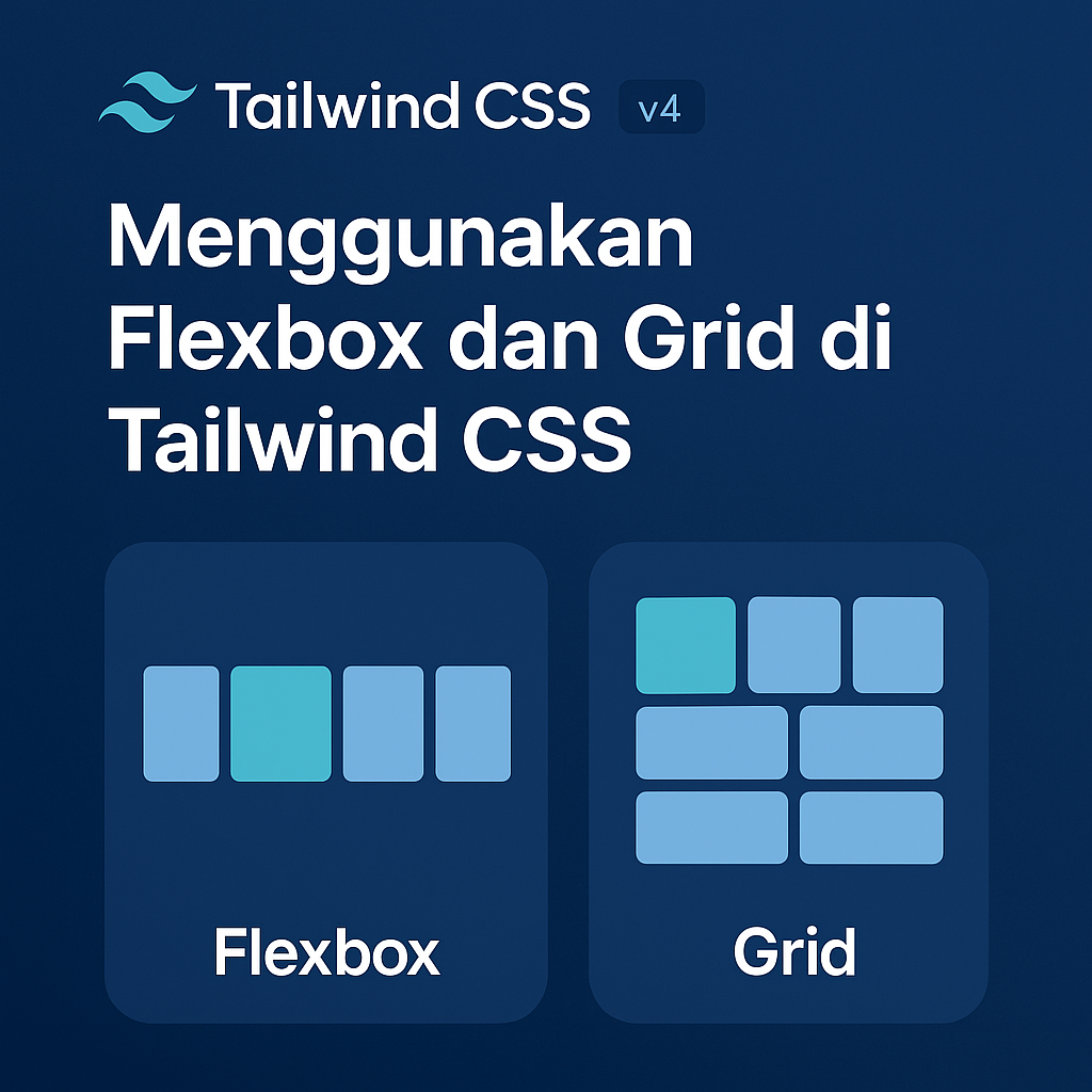 Menggunakan Flexbox dan Grid di Tailwind CSS