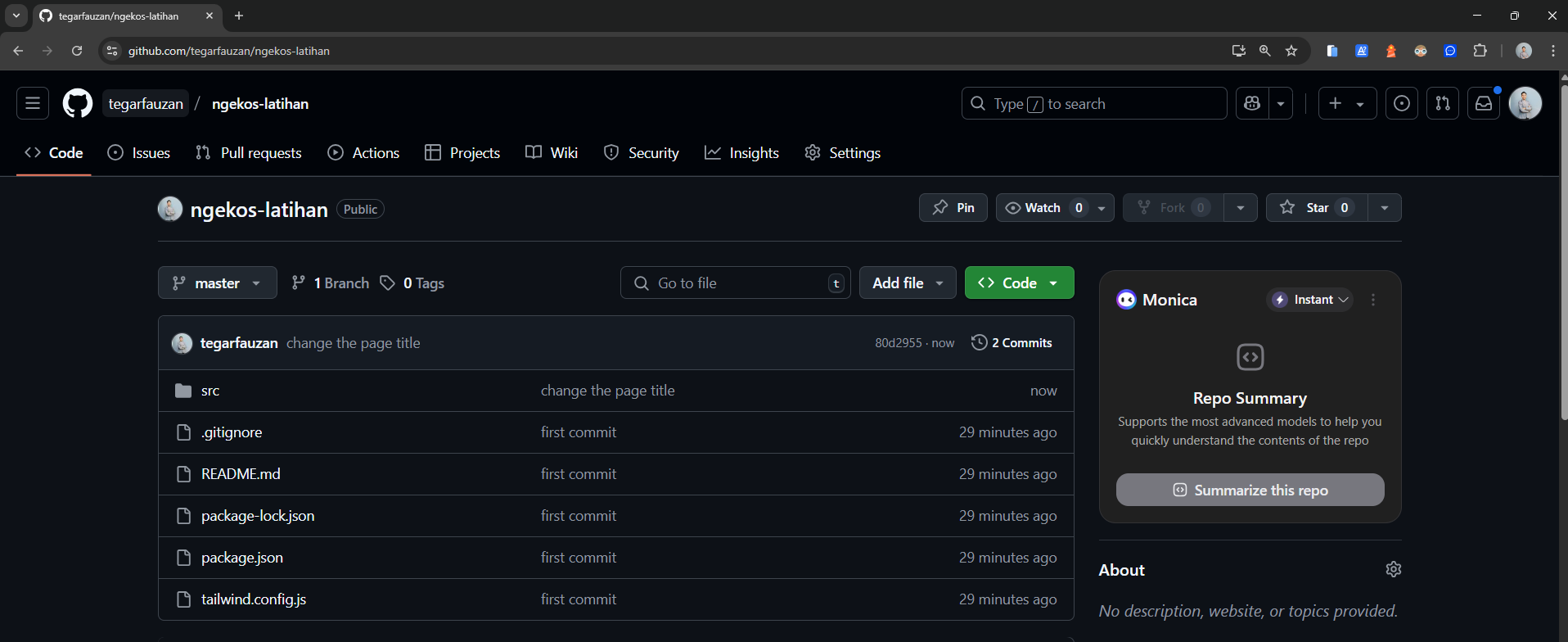 Tutorial Memakai Git dan Github Pada Projek Frontend Web (Free Code)