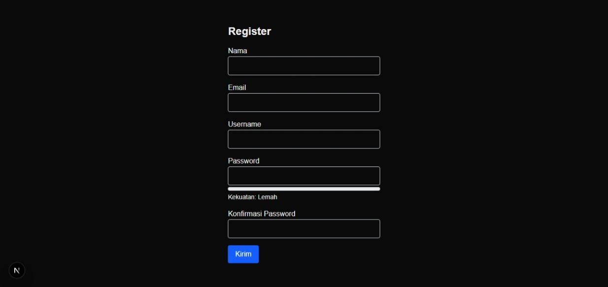 Cara Membuat Form Sederhana di React + Validasi Dasar