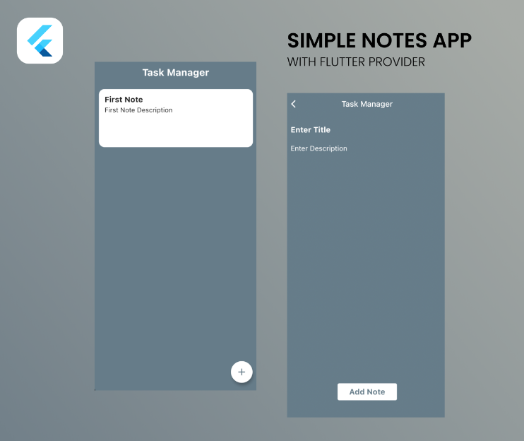 Flutter Tutorial: Simple Notes App Using Provider