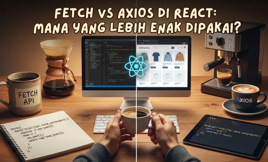 Fetch vs Axios di React: Mana yang Lebih Enak Dipakai?