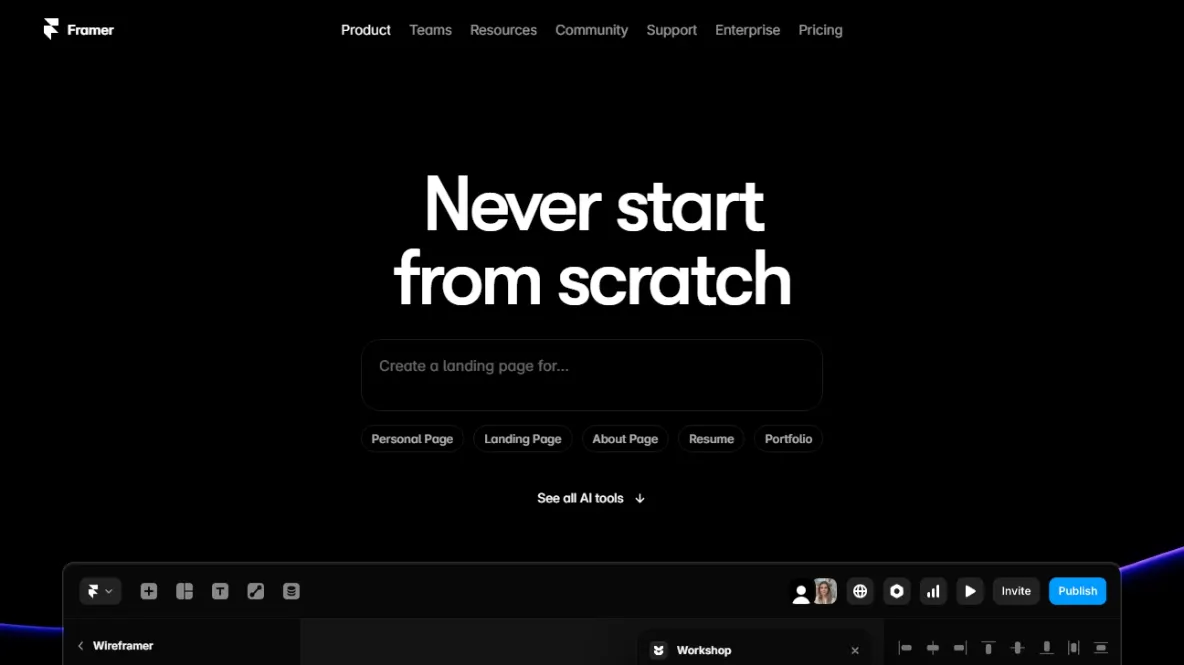 Framer AI: Panduan Lengkap Membuat Website Profesional Tanpa Coding untuk Pemula