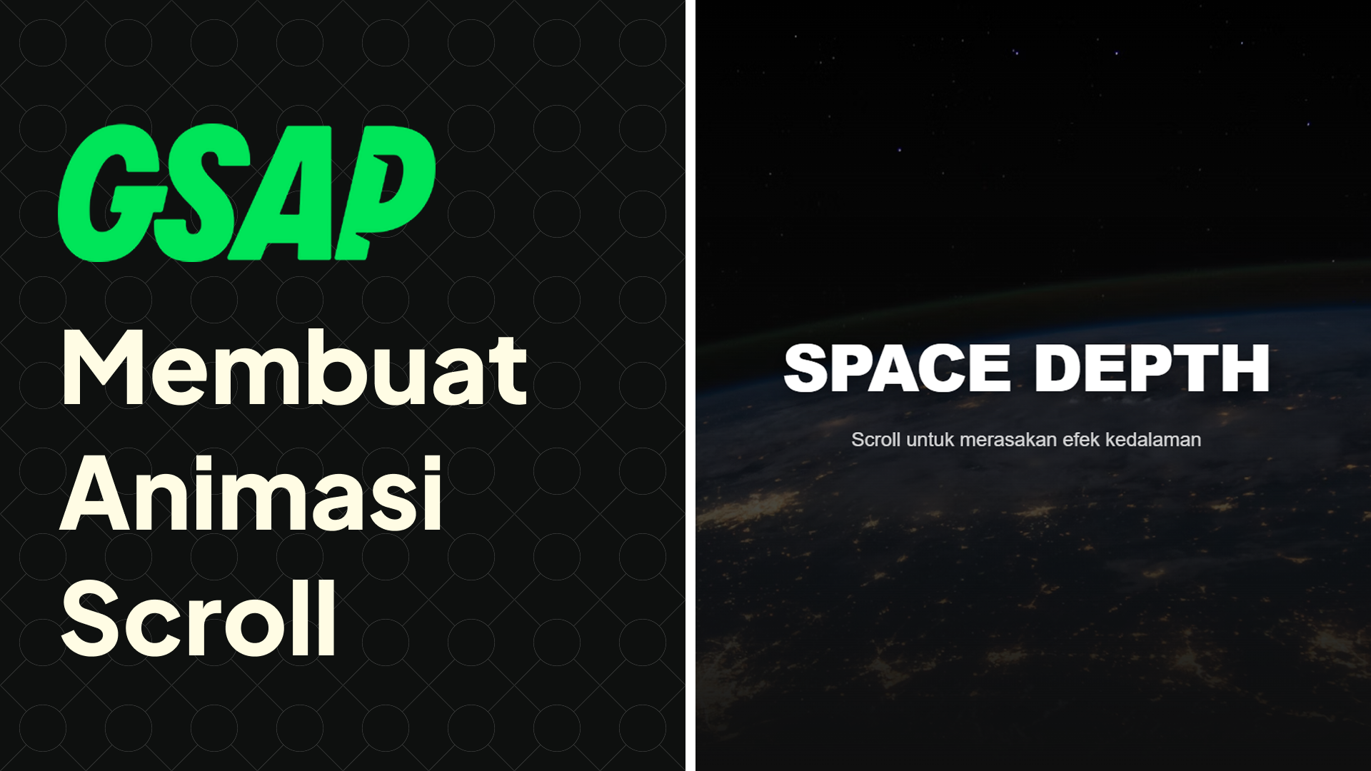 Belajar ScrollTrigger GSAP: Membuat Animasi Scroll