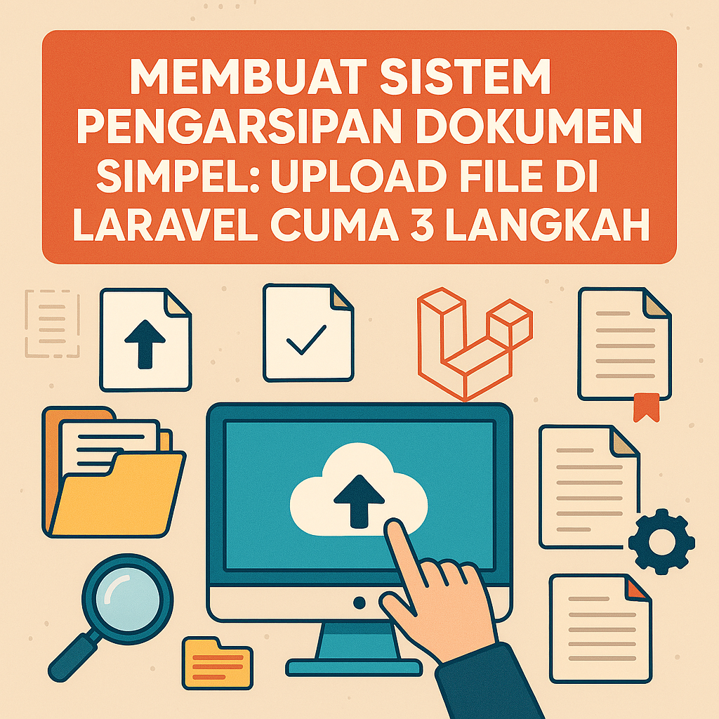 Membuat Sistem Pengarsipan Dokumen Simpel: Upload File di Laravel Cuma 3 Langkah