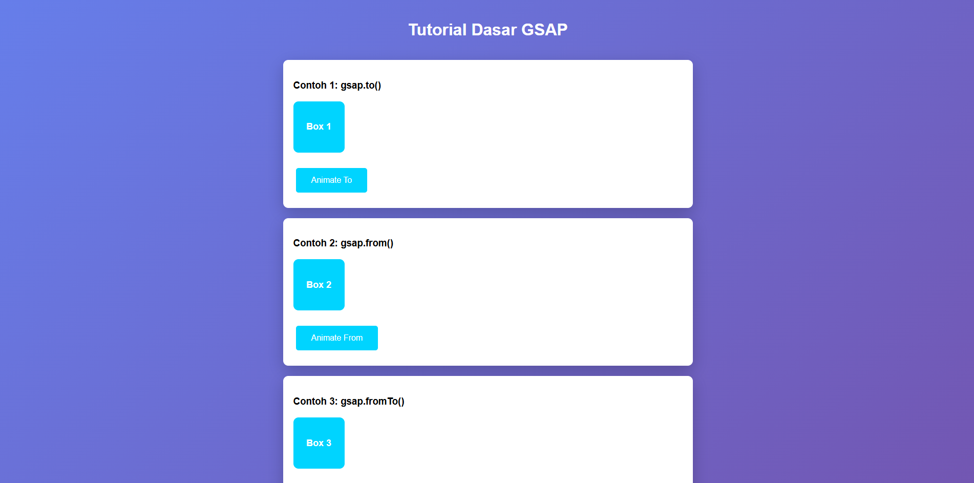 Tutorial Dasar GSAP: Membuat Animasi Pertama dengan GSAP