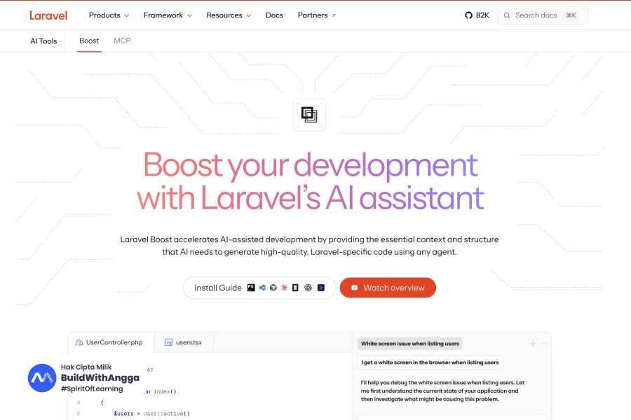 Laravel Boost: Tools Canggih untuk Coding Laravel Lebih Cepat dengan Bantuan AI