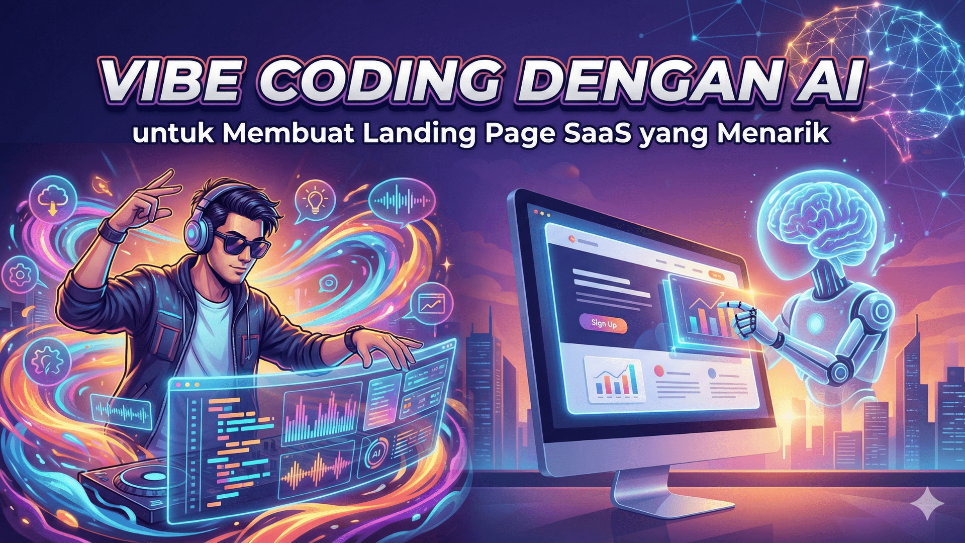 Bikin Landing Page SaaS Cepat dengan Vibe Coding AI