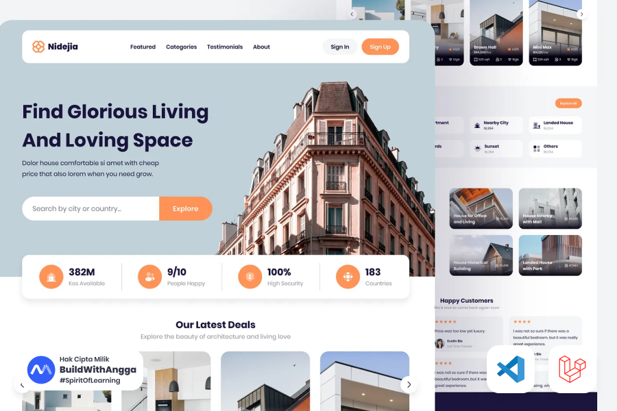 Bikin Fitur Aman Projek Laravel Integrasi Midtrans Website Sewa Rumah