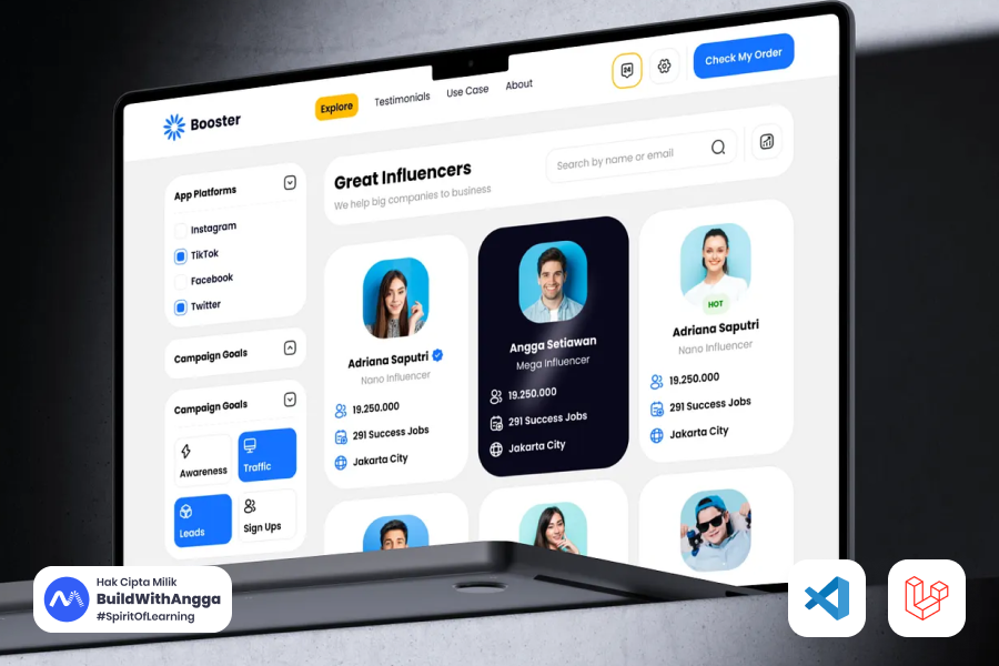 Tutorial Vibe Coding Bikin Projek Laravel 12 dengan Dockerfile Setup
