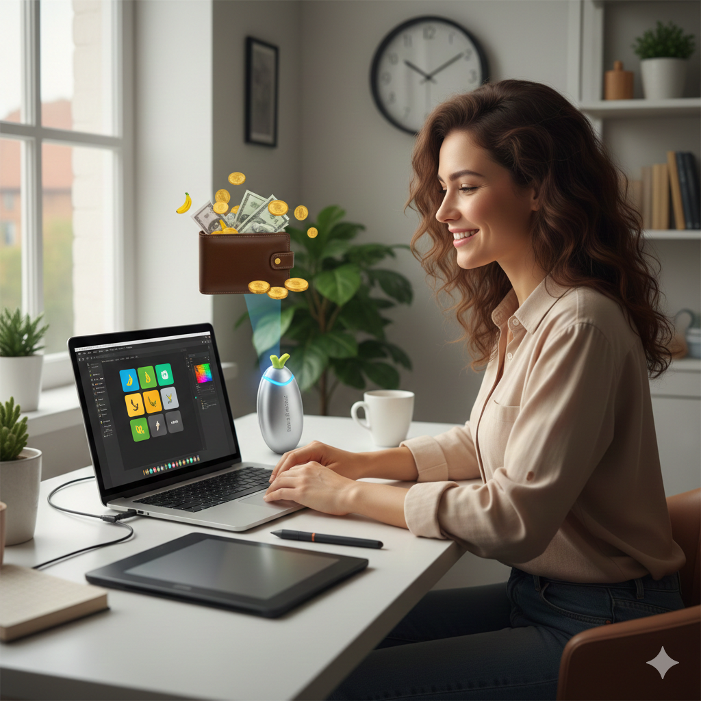 Bagaimana Nano Banana Membantu Freelancer Hemat Waktu & Biaya Visual