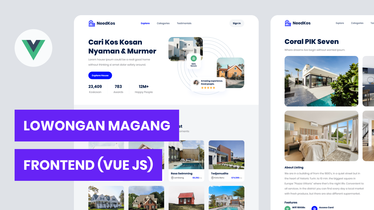 [TELAH TERISI] Lowongan Magang Jr Frontend Vue JS Bandung