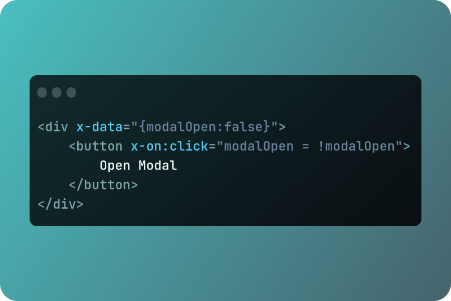 Membuat Modal Dengan Alpine JS